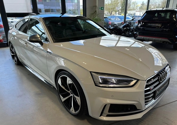 Audi S5 cena 179900 przebieg: 75804, rok produkcji 2018 z Barcin małe 191